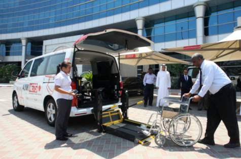 Aunik, RTA and NETS launch dedicated Dubai Taxis for hospitals