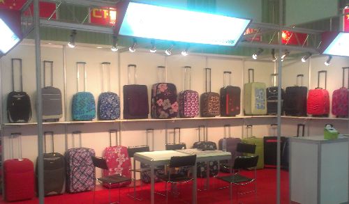 Bags and Suitcases at China Home Life Exhibition Bags and Suitcases at China Home Life Exhibition