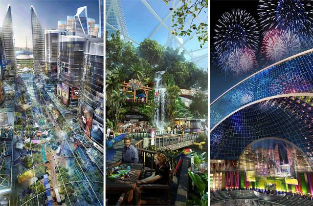 Dubai Holding to build Mall of the World, a temperature-controlled pedestrian city