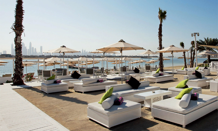relaxing in Dubai